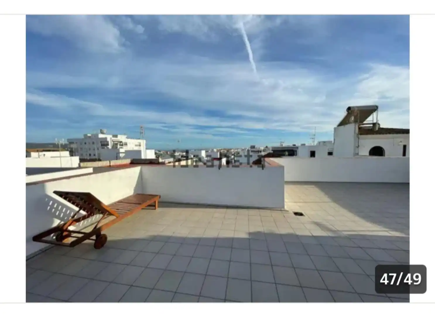 Einfamilien-Reihenhaus zum Verkauf in Calle Fernando Albi, 16, Barbate ciudad Terrasse von Einfamilien-Reihenhaus zum Verkauf in Barbate mit Klimaanlage, Heizung und Terrasse