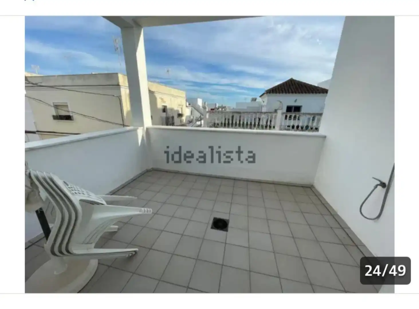 Einfamilien-Reihenhaus zum Verkauf in Calle Fernando Albi, 16, Barbate ciudad Terrasse von Einfamilien-Reihenhaus zum Verkauf in Barbate mit Klimaanlage, Heizung und Terrasse