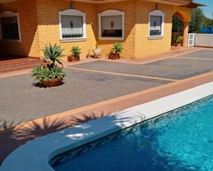 Swimming pool of House or chalet for sale in  Murcia Capital  with Air Conditioner, Terrace and Swimming Pool