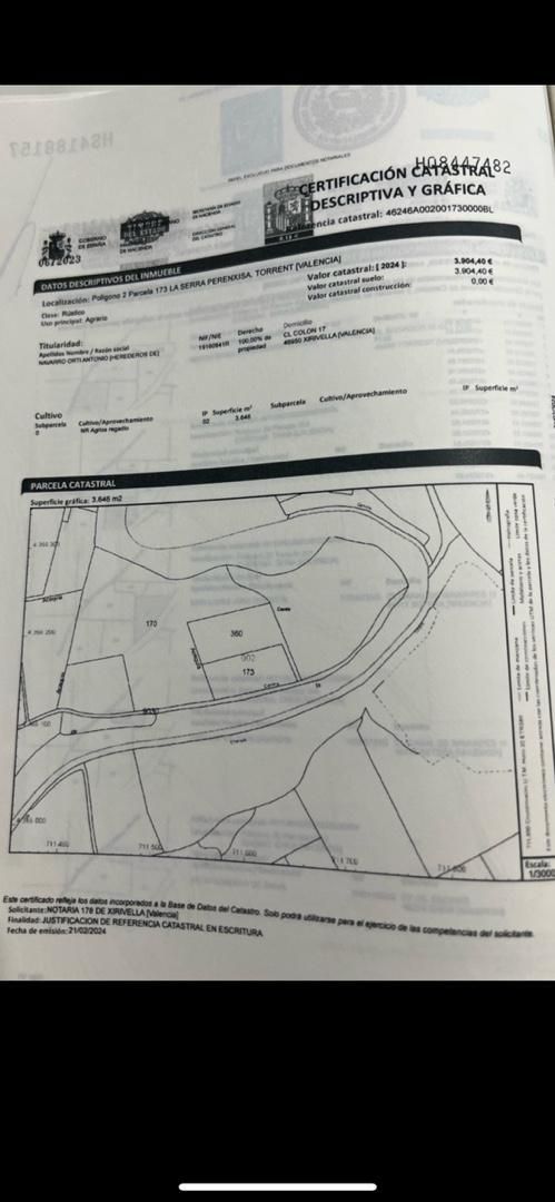 Terreno en venta en Picanya