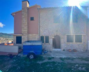 Exterior view of House or chalet for sale in Puigpunyent  with Air Conditioner, Private garden and Terrace