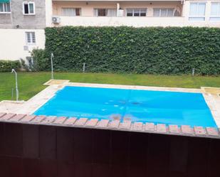 Swimming pool of Flat to rent in  Madrid Capital  with Heating, Parquet flooring and Swimming Pool