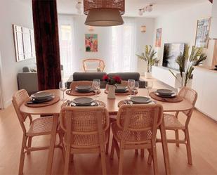 Dining room of Flat to rent in Bilbao   with Heating, Furnished and Balcony