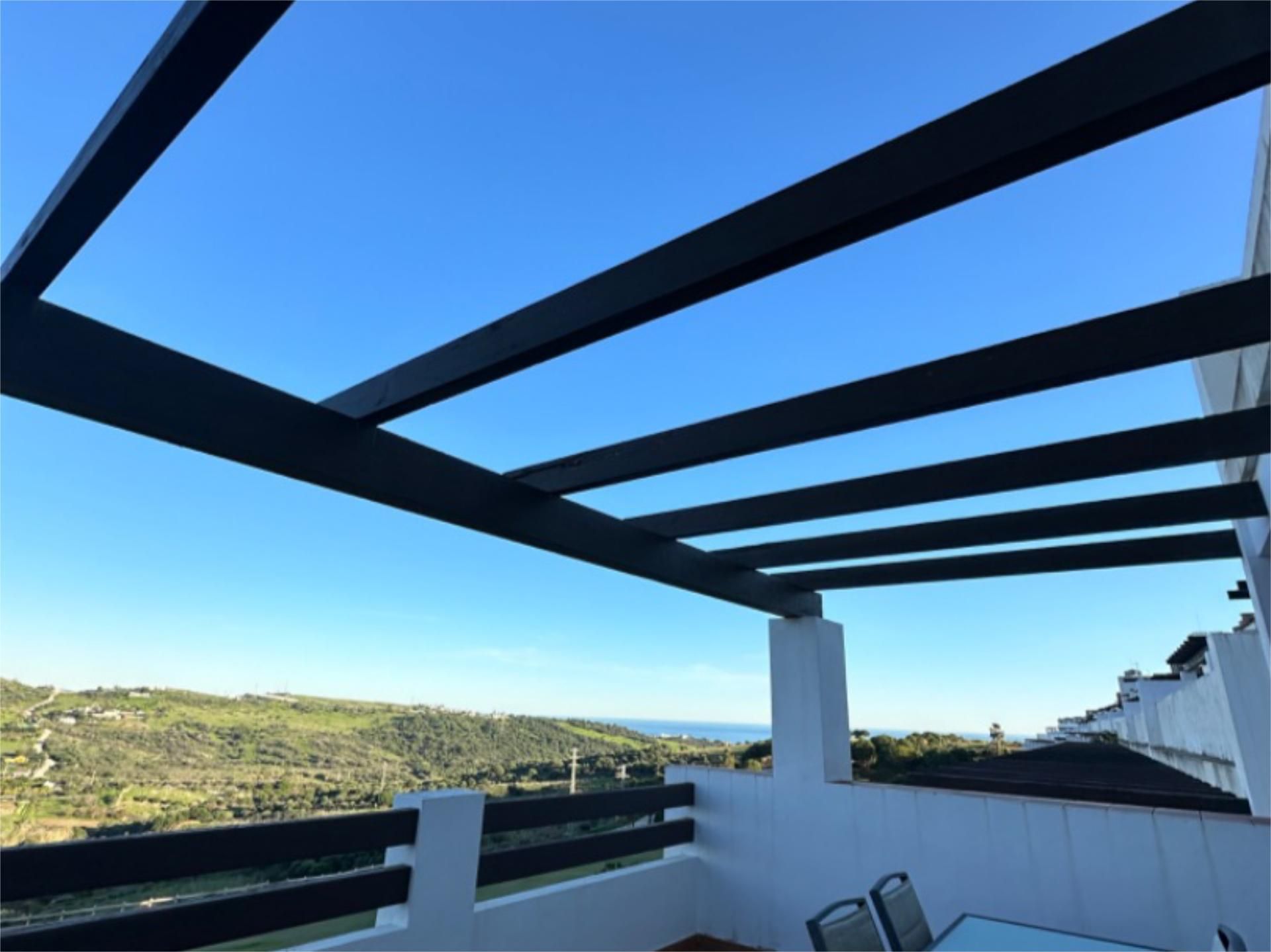 Terrace of Flat for sale in Estepona  with Air Conditioner, Heating and Private garden