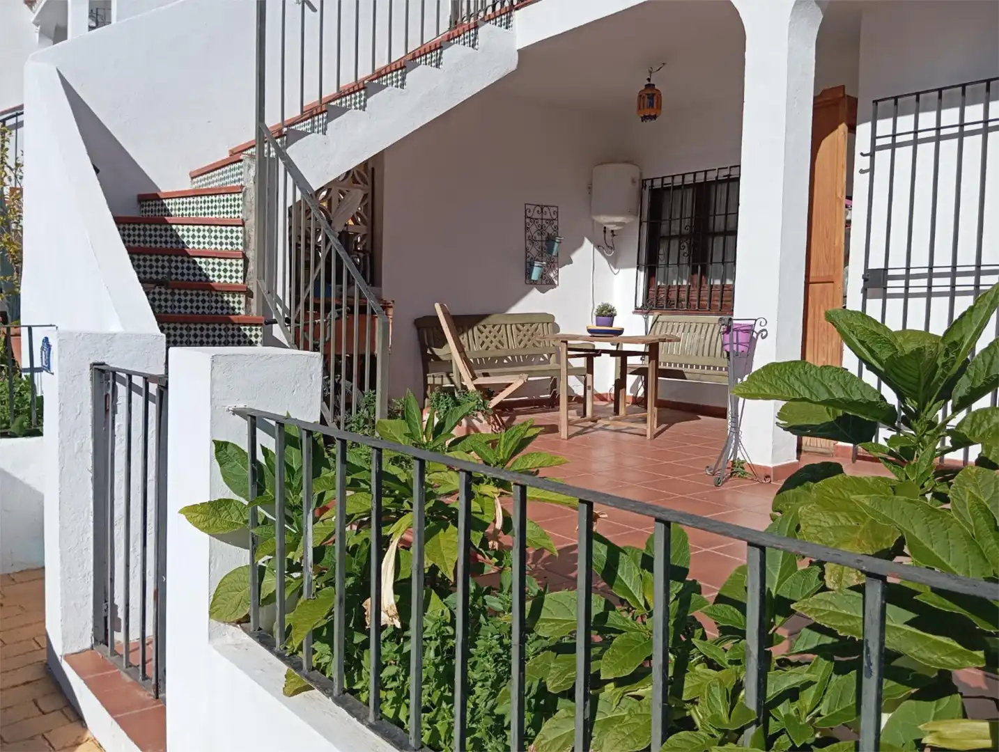 Casa adosada en venda a Calle Guadalmina, 35, Benahavís pueblo Terrassa de Casa adosada en venda en Benahavís amb Piscina