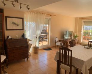 Dining room of Attic for sale in Roquetas de Mar  with Air Conditioner, Heating and Private garden