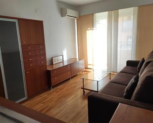 Living room of Flat to rent in  Valencia Capital  with Air Conditioner, Parquet flooring and Furnished