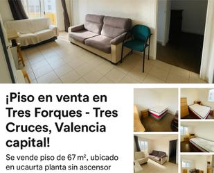 Bedroom of Flat for sale in  Valencia Capital  with Balcony