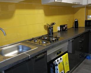 Kitchen of Flat for sale in Ferrol  with Furnished, Oven and Washing machine