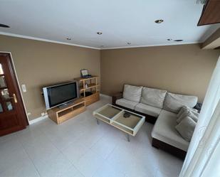 Living room of Flat to rent in Ferrol  with Heating, Furnished and Balcony