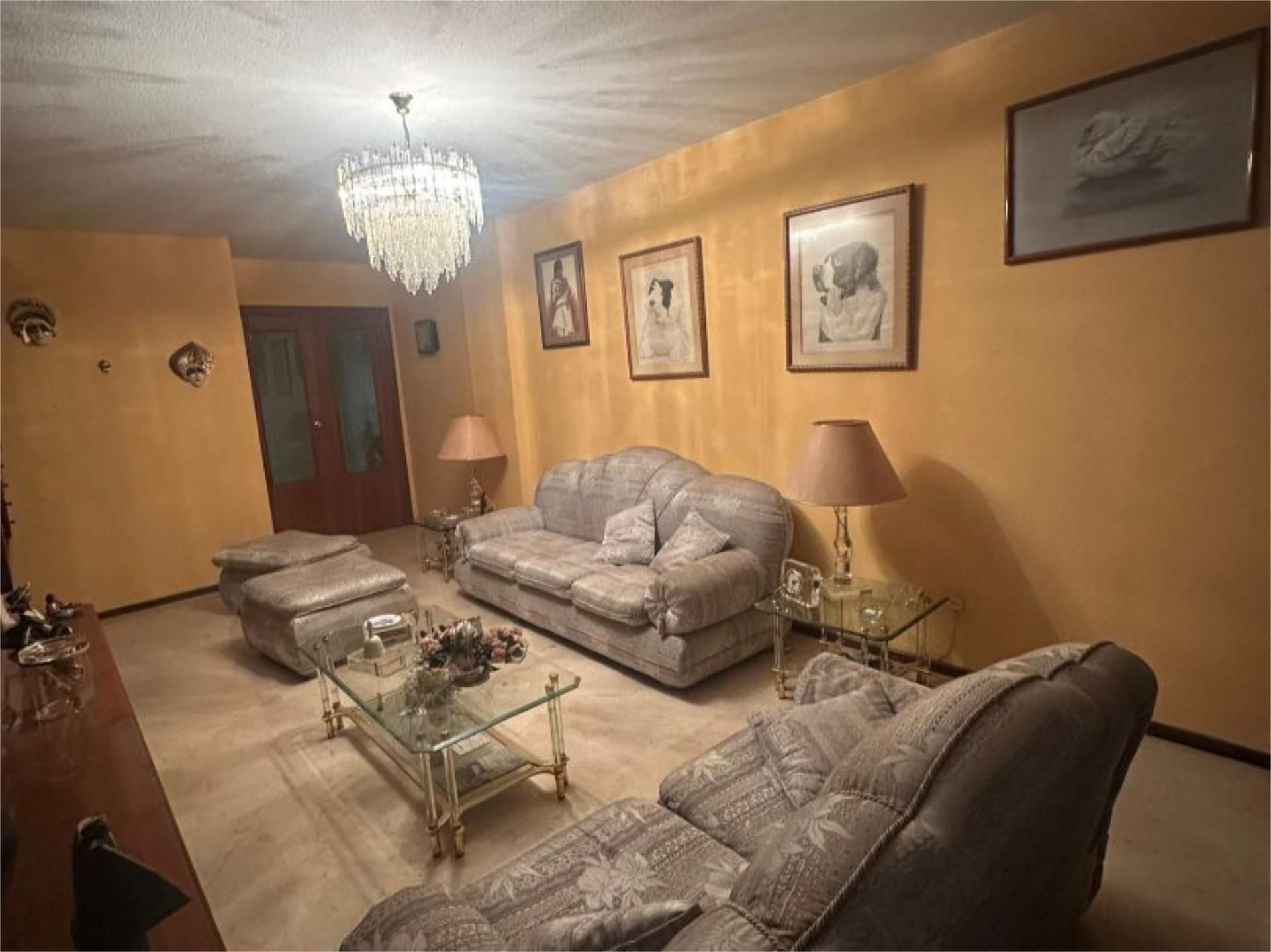 Sala d'estar de Pis en venda en Málaga Capital amb Balcó