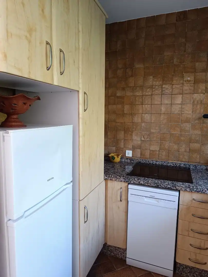 Cuina de Casa o xalet de lloguer en Barbate amb Jardí privat, Moblat i Forn