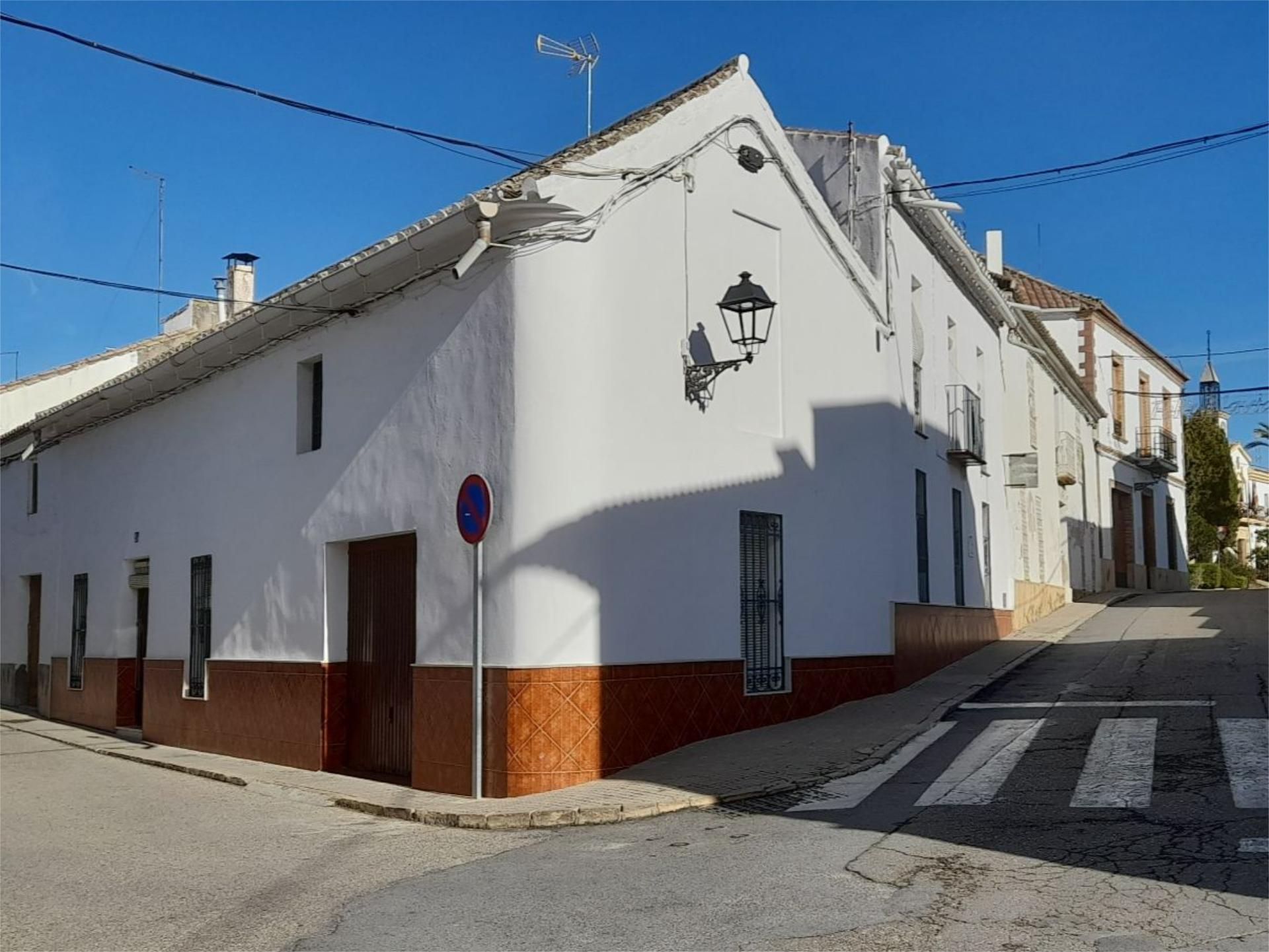 Exterior view of Single-family semi-detached for sale in Cañete de las Torres  with Storage room, Furnished and Balcony