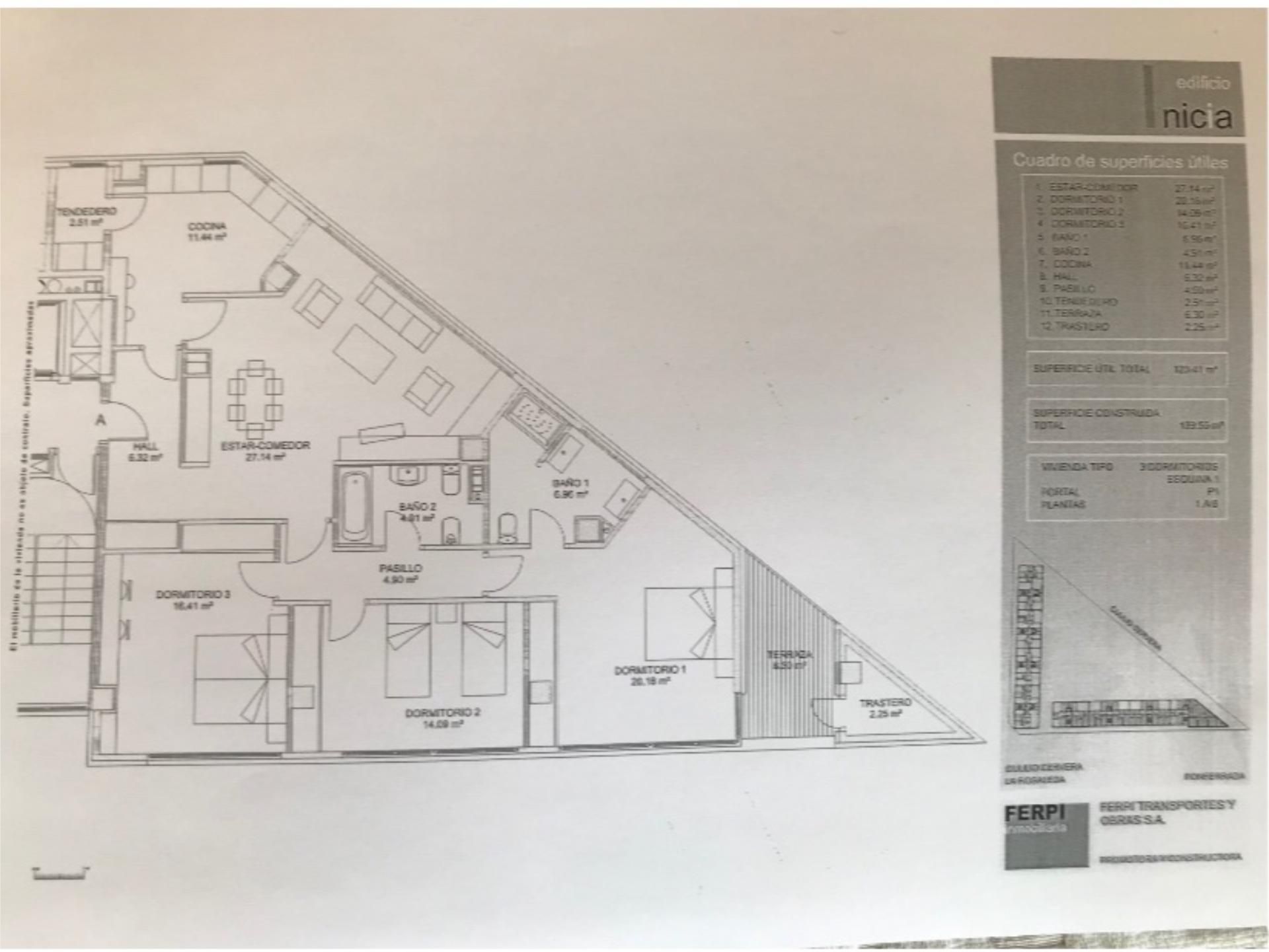Flat for sale in Ponferrada  with Heating, Storage room and Community parking