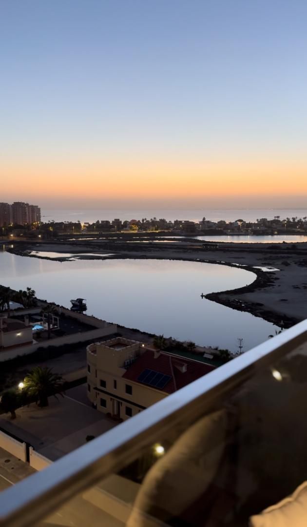 Bedroom of Flat for sale in La Manga del Mar Menor  with Air Conditioner, Terrace and Swimming Pool