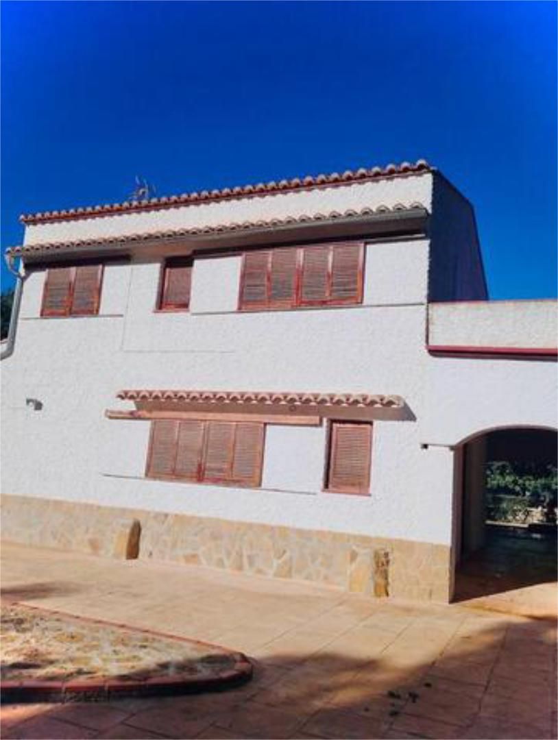 Exterior view of Single-family semi-detached for sale in Olocau  with Heating, Private garden and Terrace