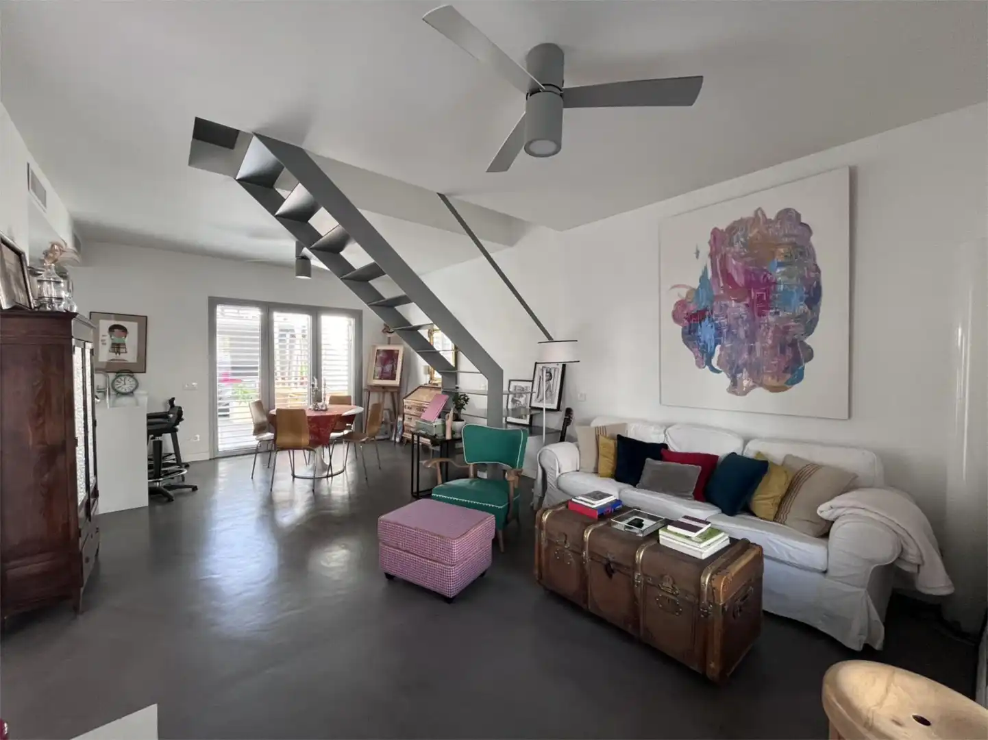 Living room of Detached homes for share in Sevilla  with Air Conditioner, Heating and Private garden