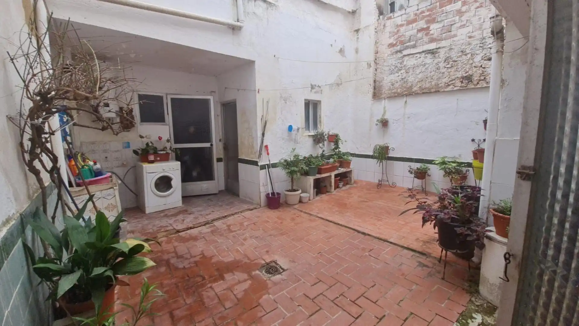 Jardí de Casa adosada en venda en Gandia