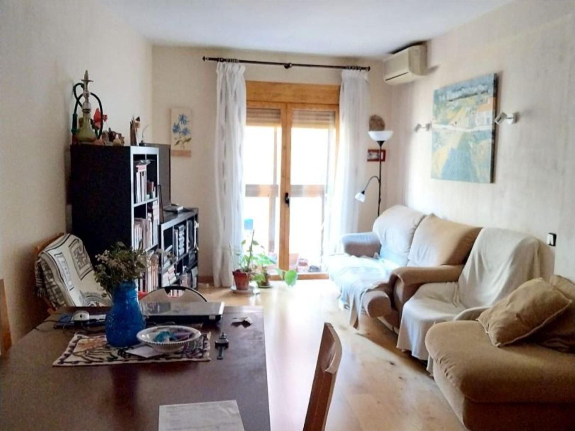 Sala d'estar de Pis en venda en  Madrid Capital amb Aire condicionat, Calefacció i Parquet