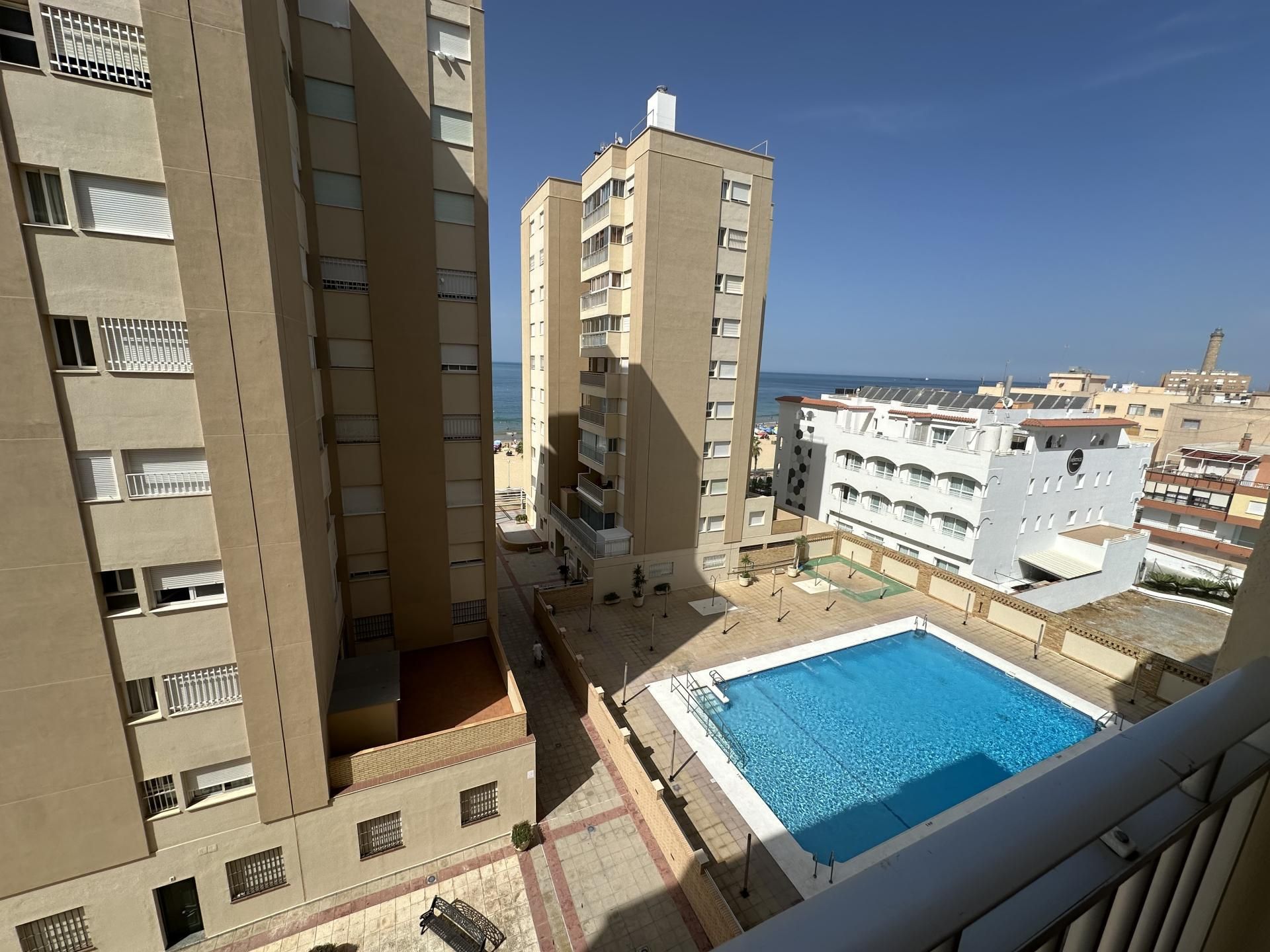 Swimming pool of Flat to rent in Chipiona  with Terrace, Swimming Pool and Furnished