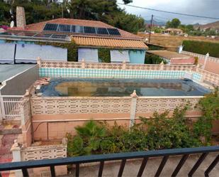 Piscina de Casa adosada en venda en Alicante / Alacant