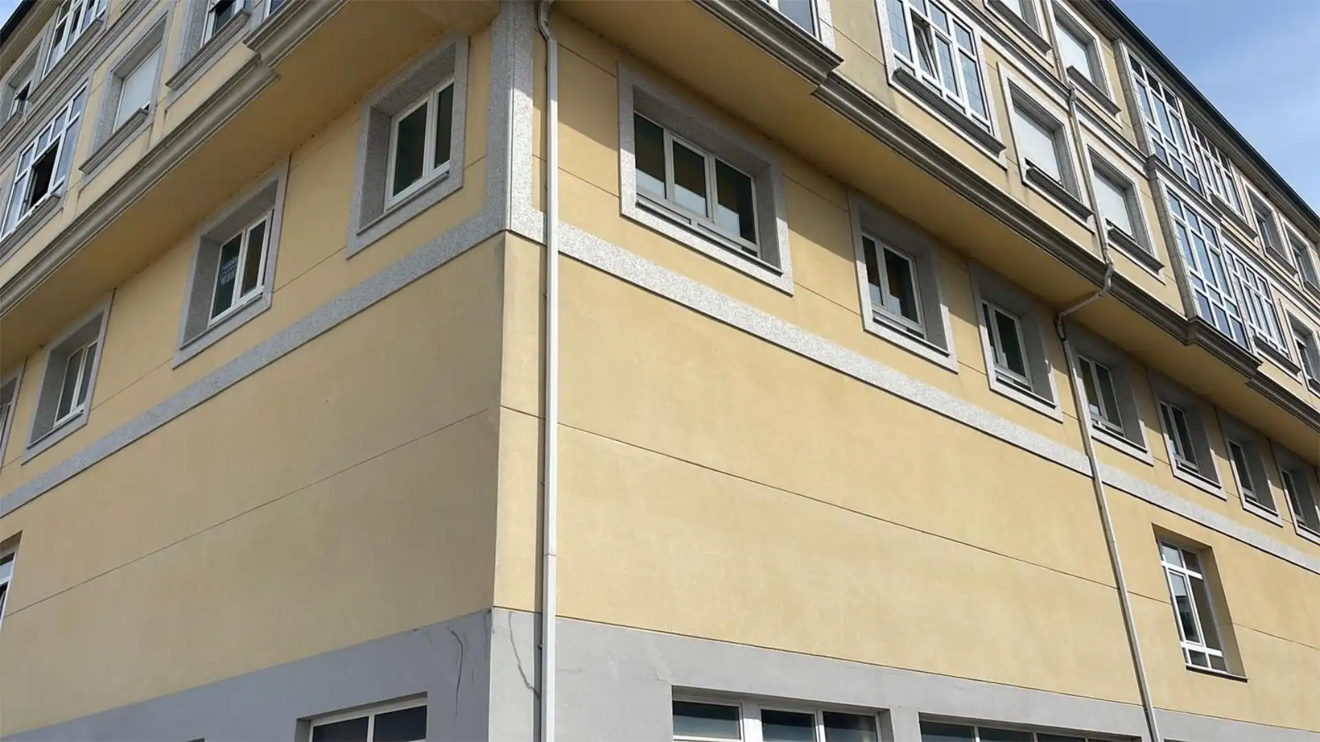 Piso en venta en Avenida Castro Riberas de Lea, 23, Cospeito Vista exterior de Piso en venta en Cospeito con Calefacción