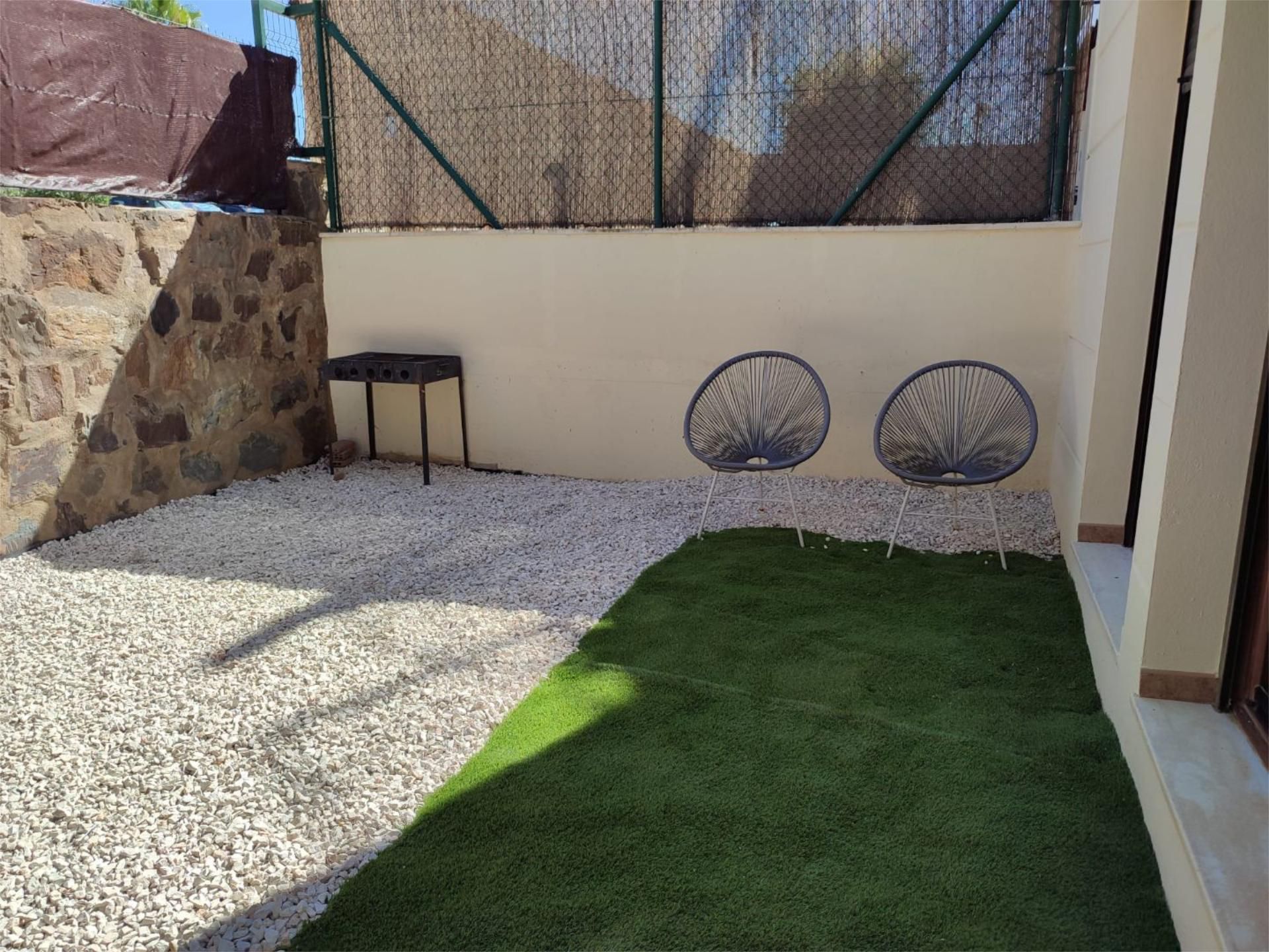 Terrace of Flat to rent in Ayamonte  with Air Conditioner, Private garden and Parquet flooring
