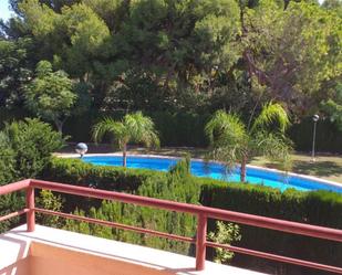 Jardí de Casa o xalet en venda en Mutxamel amb Aire condicionat, Terrassa i Piscina