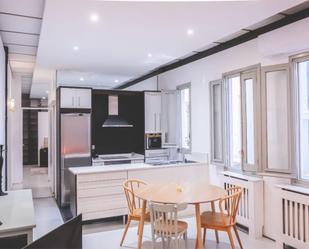 Kitchen of Flat to rent in  Madrid Capital  with Air Conditioner, Heating and Furnished