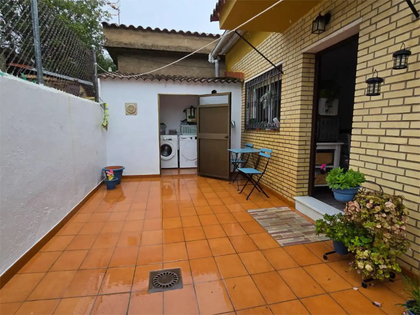 Terraza de Casa adosada en venta en Santa Ana la Real con Calefacción, Terraza y Trastero