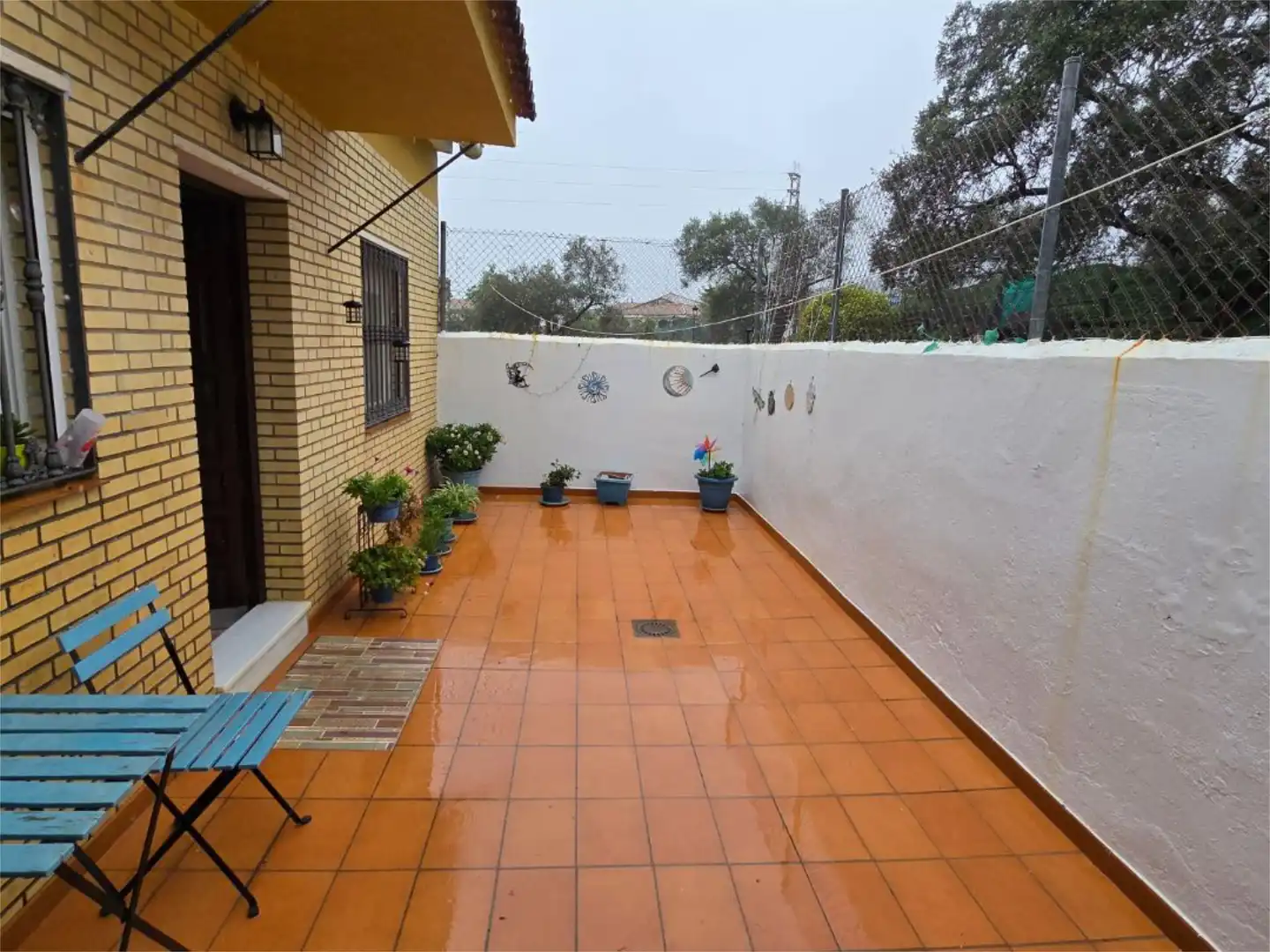 Terraza de Casa adosada en venta en Santa Ana la Real con Calefacción, Terraza y Trastero