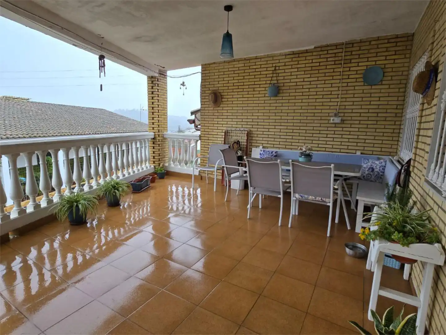 Terraza de Casa adosada en venta en Santa Ana la Real con Calefacción, Terraza y Trastero