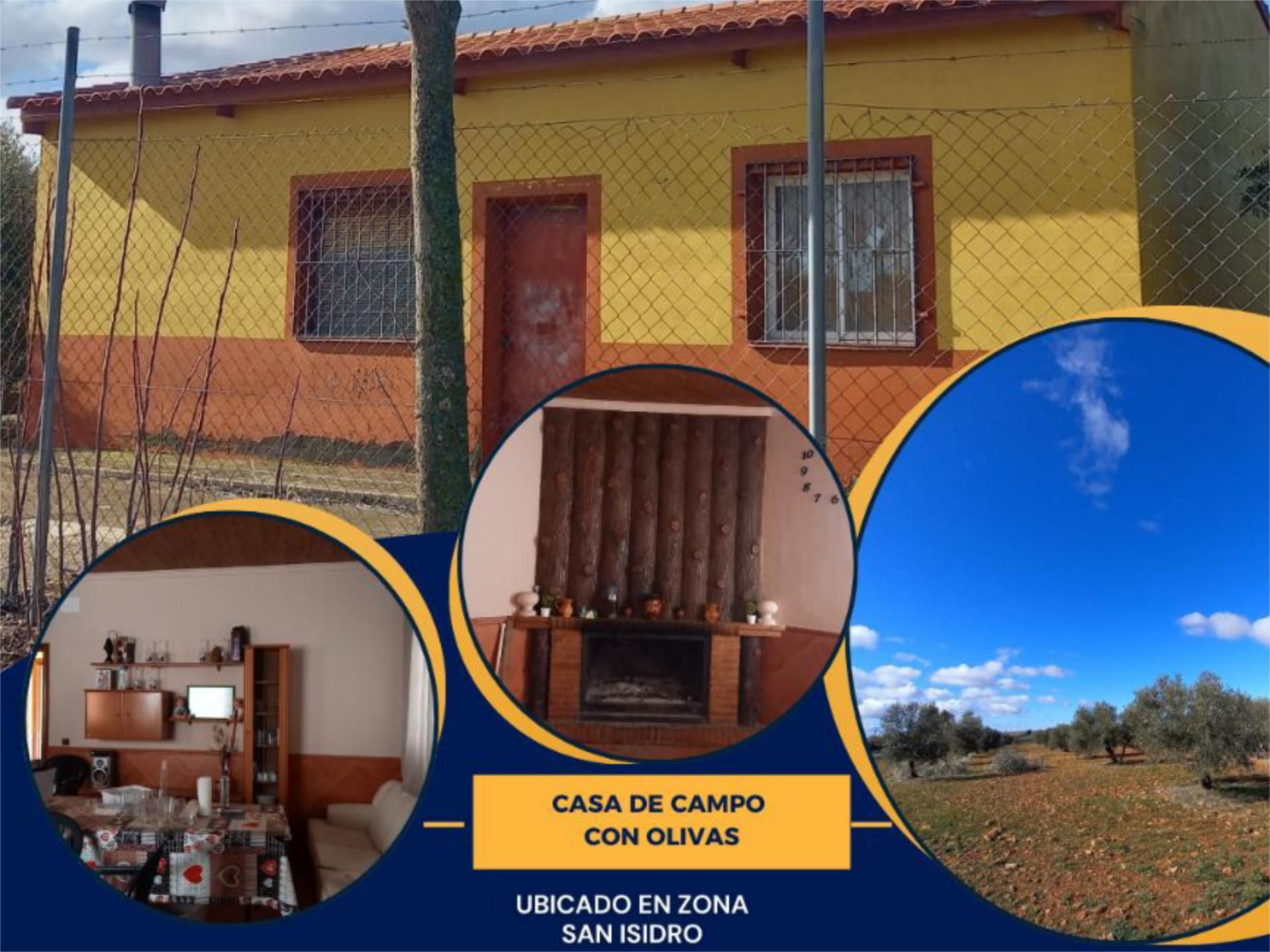 Vista exterior de Finca rústica en venda en La Solana   amb Jardí privat i Moblat