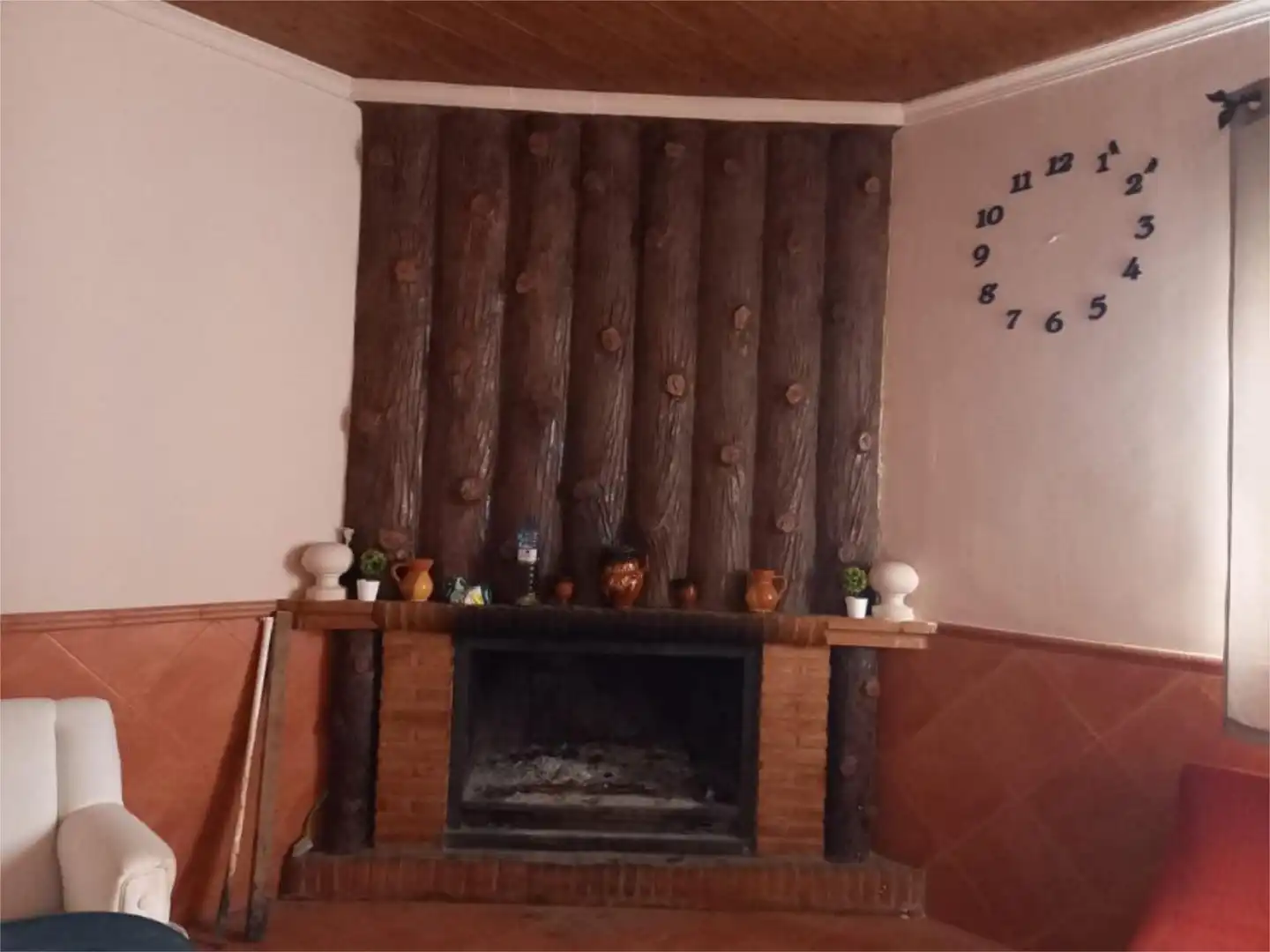 Finca rústica en venta en Calle del Campero, 8, La Solana Sala de estar de Finca rústica en venta en La Solana con Jardín privado y Amueblado