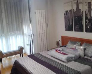 Bedroom of Flat to rent in Tudela  with Heating, Terrace and Furnished