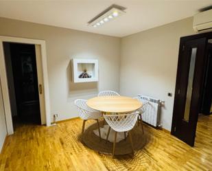 Dining room of Flat to rent in Sant Joan Despí  with Air Conditioner, Heating and Parquet flooring