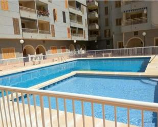 Piscina de Apartament de lloguer en Torrevieja amb Aire condicionat, Calefacció i Terrassa