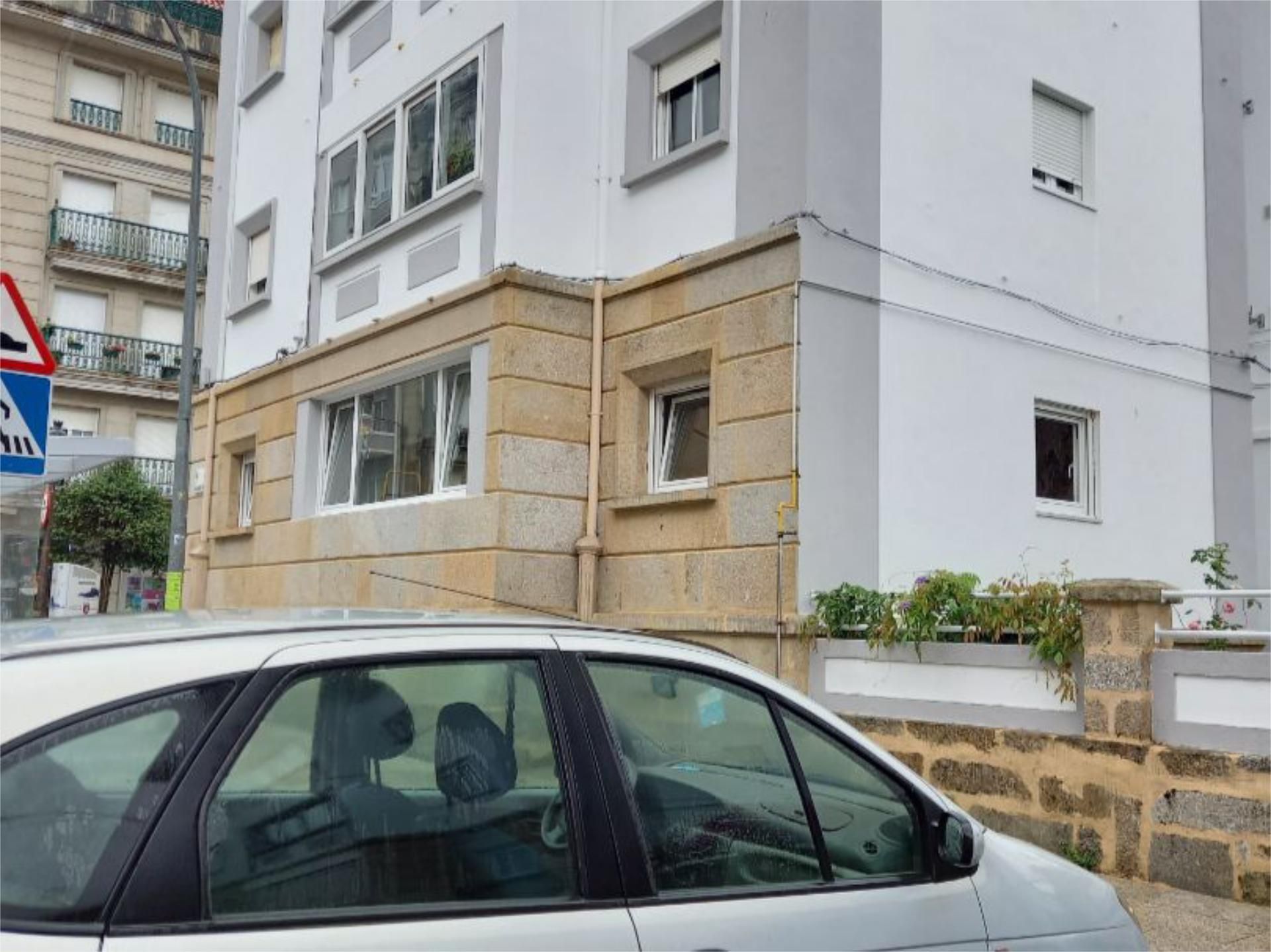 Exterior view of Flat for sale in Vilagarcía de Arousa  with Private garden
