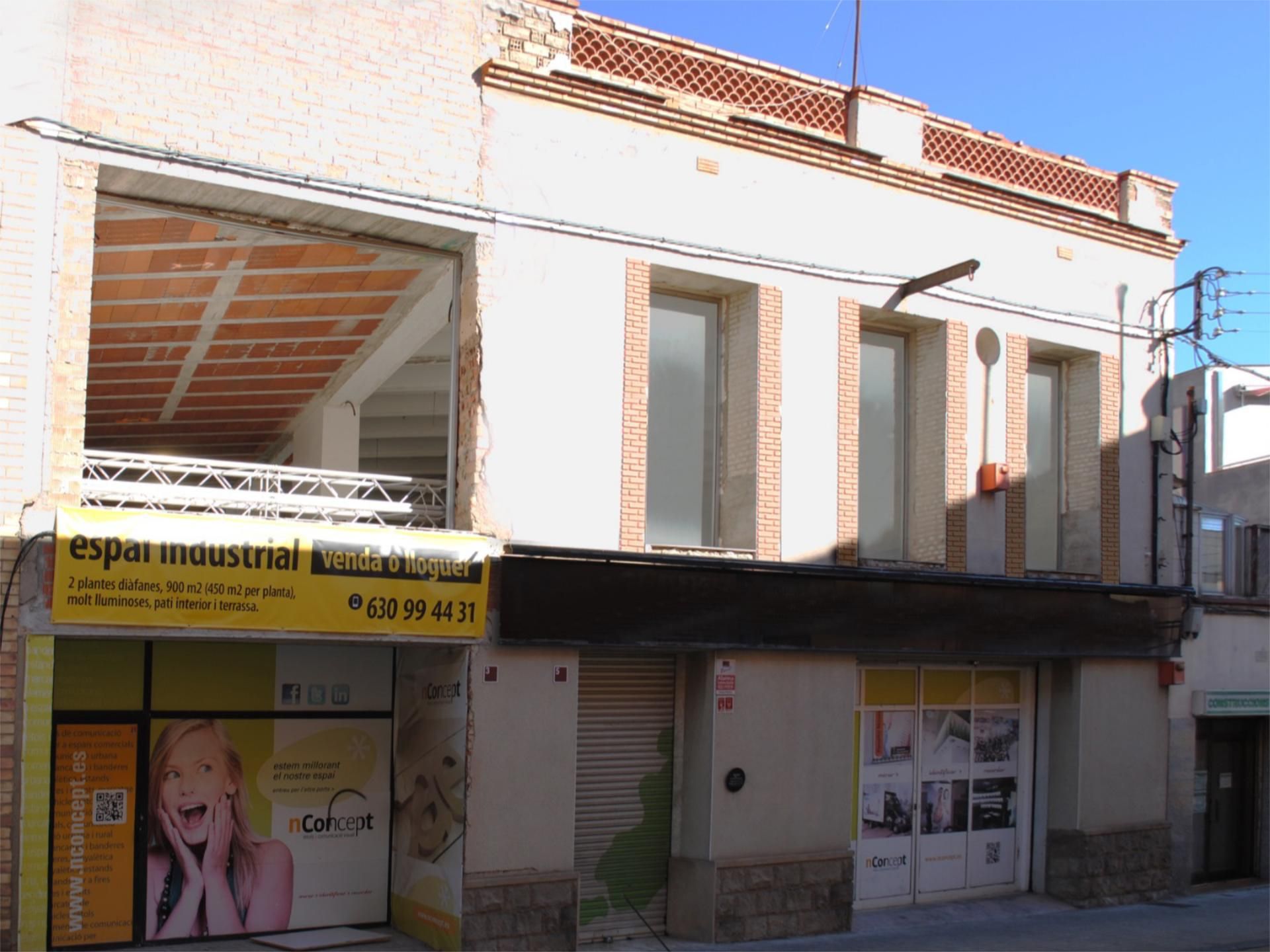Exterior view of Industrial buildings for sale in Igualada