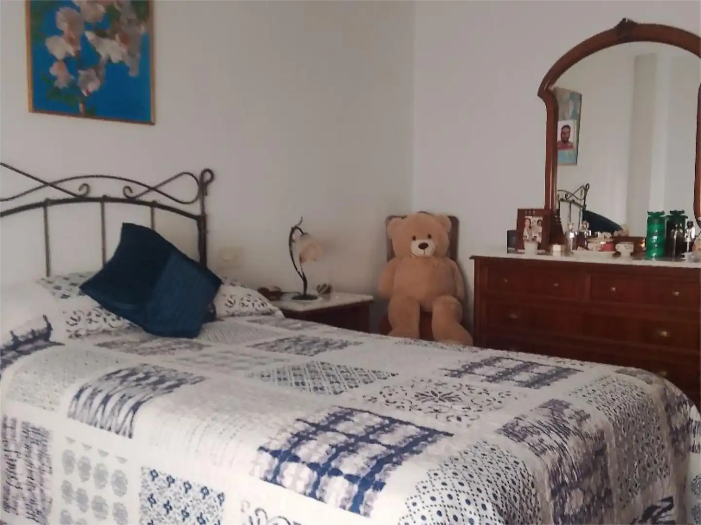 Flat for sale in Avinguda d'Alcoi, 76, Campello pueblo Bedroom of Flat for sale in El Campello with Air Conditioner and Balcony