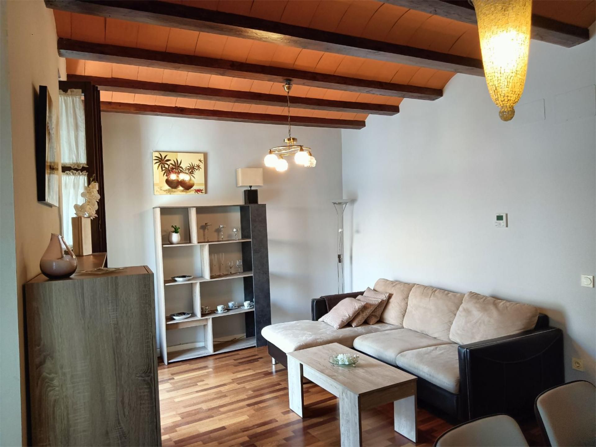 Living room of Flat for sale in  Jaén Capital  with Air Conditioner, Heating and Parquet flooring