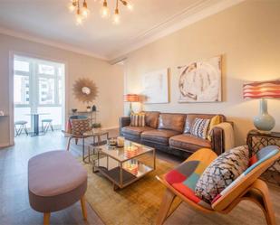 Living room of Flat for sale in  Barcelona Capital  with Air Conditioner