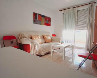 Living room of Apartment for sale in Vícar  with Air Conditioner, Private garden and Terrace