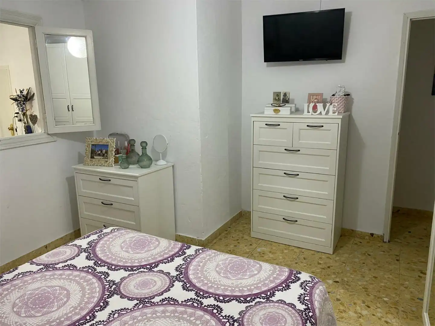 Dormitori de Casa adosada en venda en Villagonzalo amb Aire condicionat, Calefacció i Jardí privat