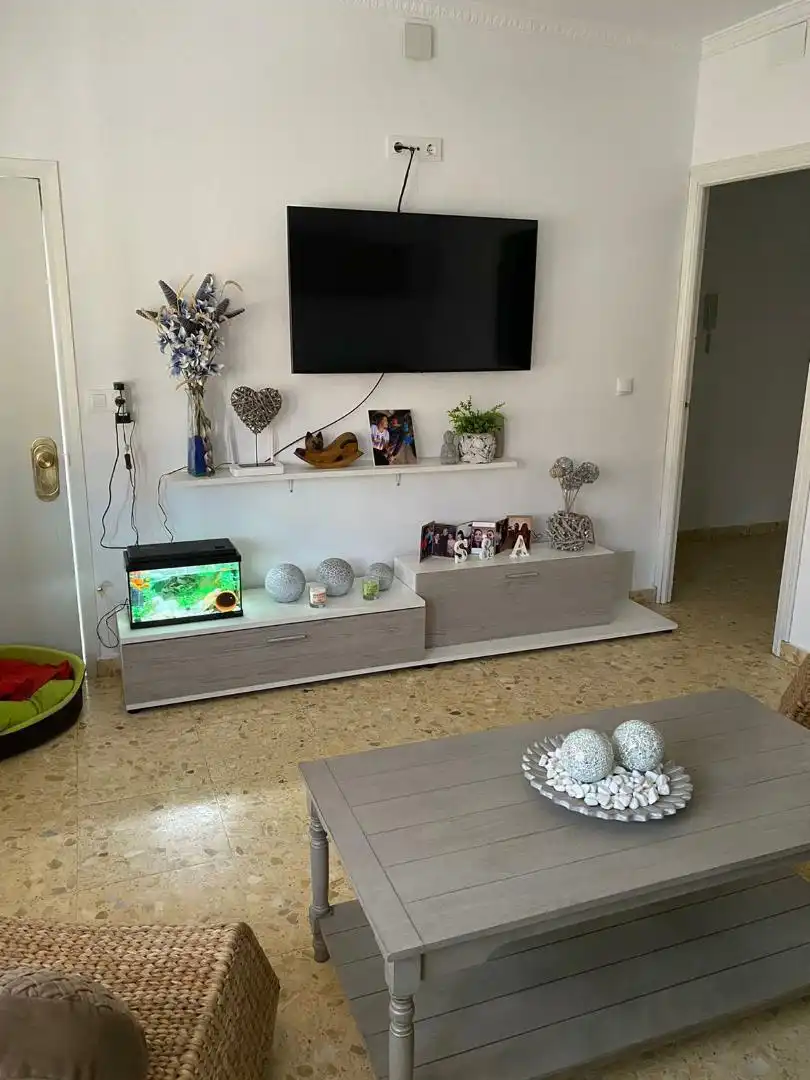 Sala d'estar de Casa adosada en venda en Villagonzalo amb Aire condicionat, Calefacció i Jardí privat