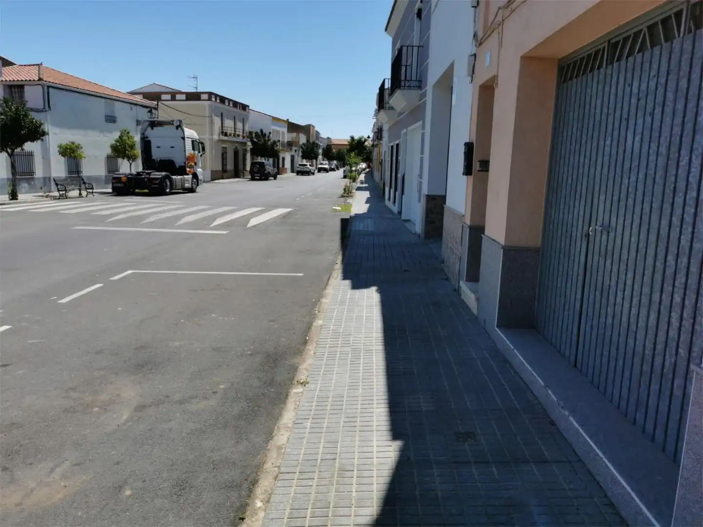 Vista exterior de Casa adosada en venda en Villagonzalo amb Aire condicionat, Calefacció i Jardí privat