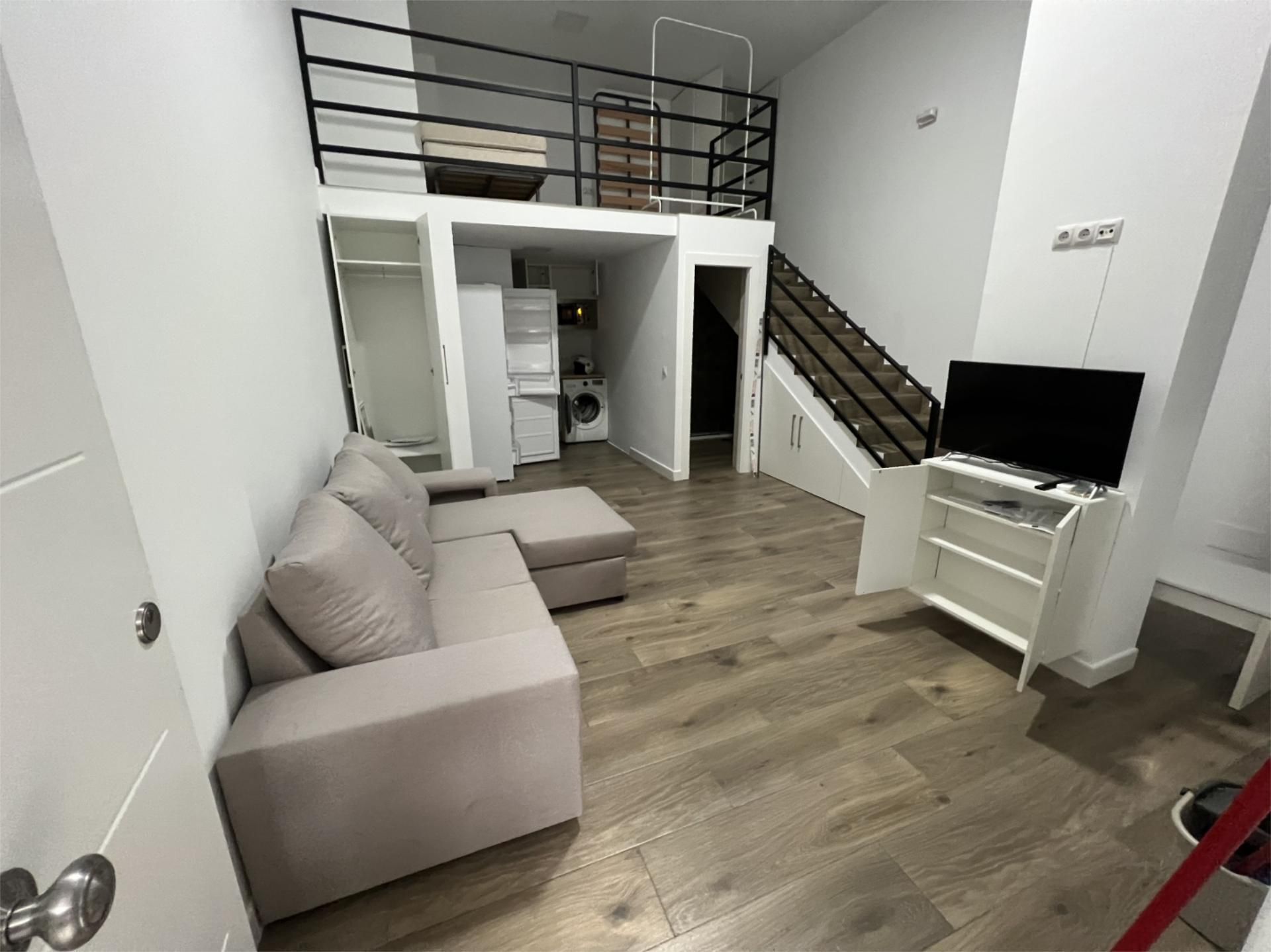 Sala d'estar de Pis en venda en Málaga Capital