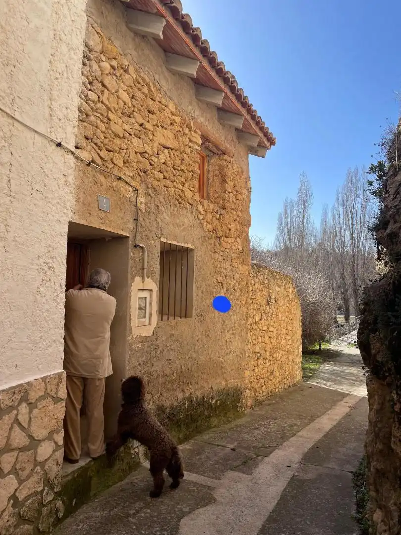 Casa adosada en venta en Calle Baja, 26, Vallanca Vista exterior de Casa adosada en venta en Vallanca con Jardín privado, Parquet y Amueblado
