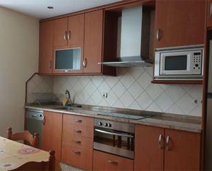 Kitchen of Flat to rent in Santiago de Compostela   with Private garden