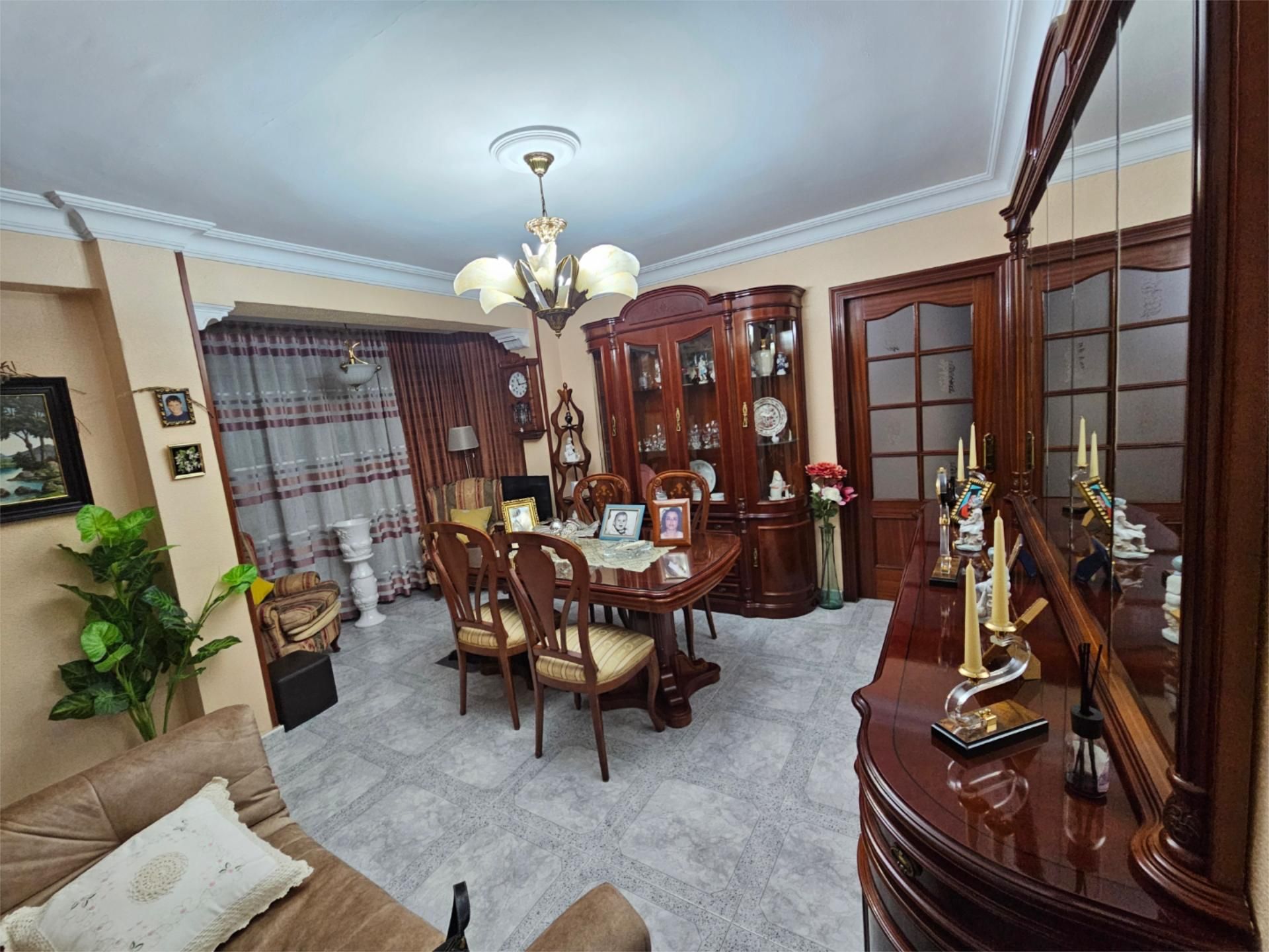 Dining room of Flat for sale in San Juan de Aznalfarache  with Air Conditioner, Heating and Terrace